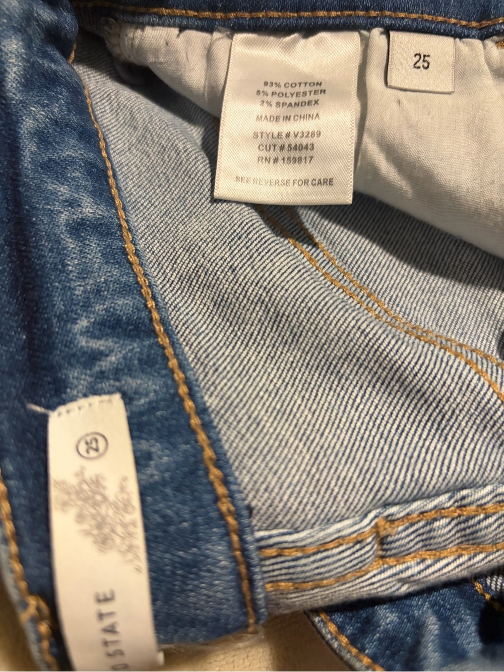 Altar'd State Light Blue Ripped Skinny Jeans - Picture 3 of 5